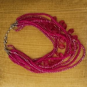 Sassy Jones Pink Malia Necklace